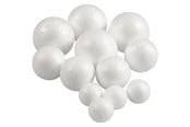 Kreativitet & Hobbyartikler - Creativ Company Polystyrene Balls White 12pcs. - 54305