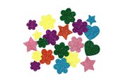 Kreativt Legetøj - Creativ Company Foamforms Glitter 100pcs. - 790230