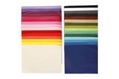 Papir, Fotopapir og Etiketter - Creativ Company Tissue paper A4 Coloured 300pcs. - 20914