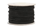 Hobby artikler - Creativ Company Elastic Thickness 1mm Black 25m - 41033