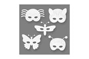 Skilte & kort - Creativ Company Insect masks Cardboard 16st. - 95215