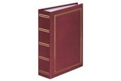 Fotoalbum & -arkivering - Hama "London" Slip-in Album for 100 Photos w. a Size of 13x18 cm Bordeaux - 7173