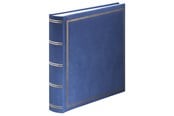 Fotoalbum & -arkivering - Hama "London" Jumbo Album 30x30 cm 80 White Pages blue - 7160