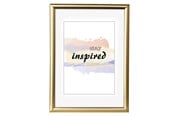 Boligindretning - Hama "Madrid" Plastic Frame gold 30 x 40 cm - 66493