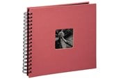 Fotoalbum & -arkivering - Hama "Fine Art" Spiral Album 28 x 24 cm 50 black pages flamingo - 2556