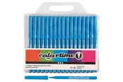 Skrive- og Tegneværktøjer - Creativ Company Colortime Tusch Light Blue Markers 18pcs. - 373534