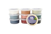 Hobby artikler - Creativ Company Silk Clay - Dusty Colours 10 x 40 g - 79154