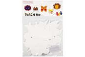 Kreativitet & Hobbyartikler - Creativ Company Fantasy masks White 5pcs. - 592600