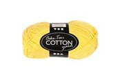 Garn & Tilbehør - Creativ Company Cotton yarn Yellow 50gr 170m - 431040