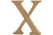 Kreativitet & Hobbyartikler - Creativ Company Letter X MDF 8cm 1pc. - 56383