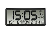 Boligindretning - Hama "Jumbo" - clock - electronic - desktop wall mountable - black - 00186352