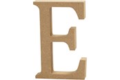 Kreativitet & Hobbyartikler - Creativ Company Letter E MDF 8cm 1pc. - 56364