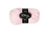 Garn & Tilbehør - Creativ Company Acrylic yarn Light red 50gr 80m - 421805