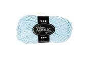 Garn & Tilbehør - Creativ Company Acrylic yarn Light blue 50gr 80m - 421802