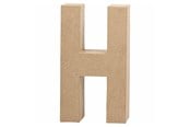 Kreativitet & Hobbyartikler - Creativ Company Letter Papier-mache - H - 26607