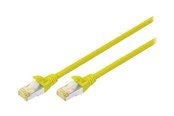 Netværkskabel - DIGITUS patch cable - 2 m - yellow - Gul - 2m - DK-1644-A-020-Y-10