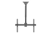 Vægbeslag, AV-Beslag & AV-Møbler - DIGITUS Universal TV Ceiling Mount with Telescopic Height-Adjustment - Maks 50 kg - Maks størrelse 70" - DA-90421