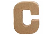 Kreativitet & Hobbyartikler - Creativ Company Letter Papier-mache Small - C - 26641