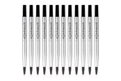 Skrive- og Tegneværktøjer - Parker PARKER rollerball refill, fin, sort, 12 stk. - 1950277