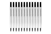 Skrive- og Tegneværktøjer - Parker PARKER rollerball refill, medium, sort, 12 stk. - 1950278