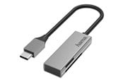Hukommelseskort - adapter og kortlæser - Hama card reader - USB-C 3.2 Gen 1 - 00200131