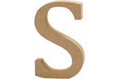 Kreativitet & Hobbyartikler - Creativ Company Letter S MDF 8cm 1pc. - 56378