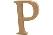 Kreativitet & Hobbyartikler - Creativ Company Letter P MDF 8cm 1pc. - 56375