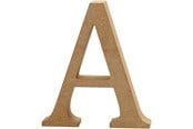 Kreativitet & Hobbyartikler - Creativ Company Letter A MDF 13cm 1pc. - 56310