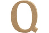 Kreativitet & Hobbyartikler - Creativ Company Letter Q MDF 13cm 1pc. - 56326