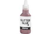 Hobby artikler - Creativ Company Glitter glue Pink 25ml - 318290