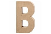 Kreativitet & Hobbyartikler - Creativ Company Letter Papier-mache - B - 26601