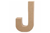 Kreativitet & Hobbyartikler - Creativ Company Letter Papier-mache - J - 26609