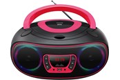 CD Player - DENVER TCL-212BT - Pink - Boombox - CD - FM - USB - Bluetooth - TCL-212BTPINK