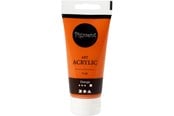 Hobby artikler - Creativ Company Pigment Art Acrylic Paint Orange 75ml - 35144