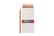 Skrive- og Tegneværktøjer - Creativ Company Triangular colored pencils - Orange 12pcs. - 38571