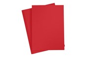 Papir, Fotopapir og Etiketter - Creativ Company Cardboard - A4 - 20 sheets - Christmas Red - 21115