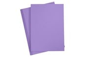 Papir, Fotopapir og Etiketter - Creativ Company Colored Cardboard Purple A4 20 sheets - 21117
