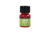 Hobby artikler - Creativ Company Permanent Glass Paint - Red 30ml - 31388