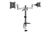Skærmholder - LogiLink Dual monitor mount 13–27" aluminum arm length: 342 mm - BP0077