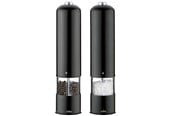 Køkkentilbehør - Cilio Salt-og pebermøllesæt, sort elektrisk BERGAMO 23cm - C615012