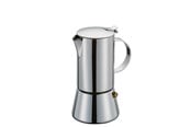 Kaffe og Espresso - Cilio Stempelkande 4 kopper stål AIDA - C342048