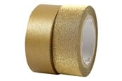 Tape & lim - Creativ Company Self-adhesive glitter film / masking tape - 25220