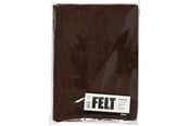 Kreativitet & Hobbyartikler - Creativ Company Hobby Felt Brown A4 10 Sheets - 45518