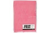 Kreativitet & Hobbyartikler - Creativ Company Hobby Felt Pink A4 10 Sheets - 45505