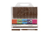 Hobby artikler - Creativ Company Brown markers 18st. - 373542