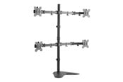 Skærmholder - LogiLink Quad monitor stand 13–32" steel arm length: each 460 mm - BP0046