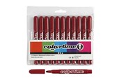 Hobby artikler - Creativ Company Wine red Jumbo markers 12st. - 37353