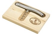 Køkkenredskaber - Jean Dubost Proptrækker stål åben træ-æske - JL0013781L06018