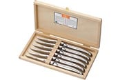 Køkkenredskaber - Jean Dubost Knive m stålhåndtag 2.5mm 6stk Laguiole - JL0060084L06017