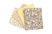 Kreativitet & Hobbyartikler - Creativ Company Patchwork Fabric Yellow 45x55cm 4pcs. - 441830
